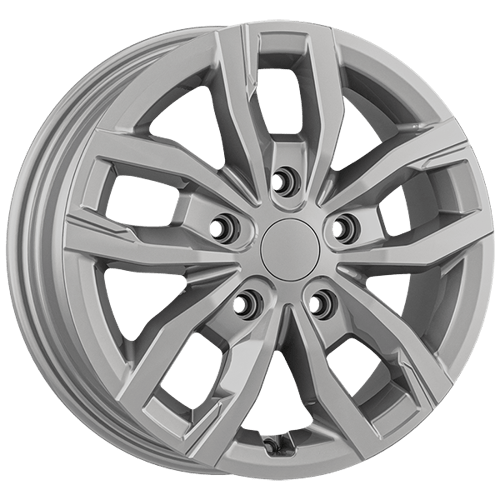 6.0X16" PCD 5X130 AGT Wheels 16275 ET68 78.10 mm Full Silver