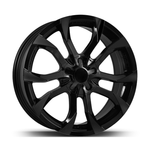 6.5X15" PCD 4X100 AGT Wheels 502  ET38 72.60 mm Gloss Black