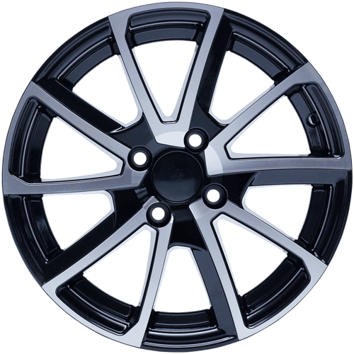 6.5X15" PCD 4X100 FD Wheels 540 BLACK DIAMOND ET35 67.1 mm
