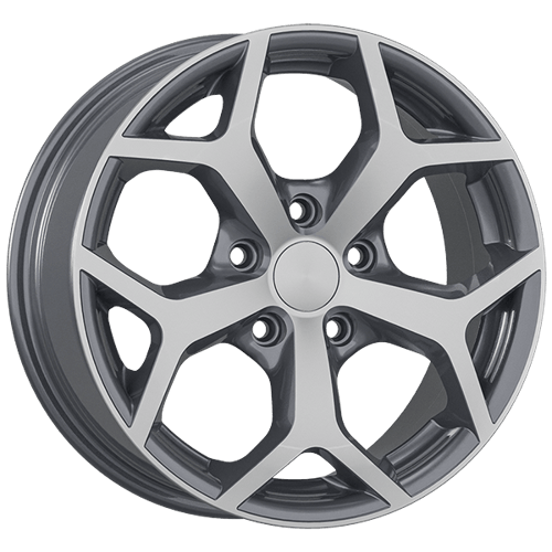 6.5X15" PCD 4X108 AGT Wheels 15019 63.40 mm Gun Metal Diamond