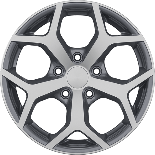 6.5X15" PCD 4X108 AGT Wheels 15019 63.40 mm Gun Metal Diamond
