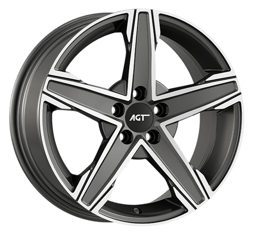6.5X15" PCD 4X108 AGT Wheels 15256  ET25 67.1 mm TITAN DIAMOND