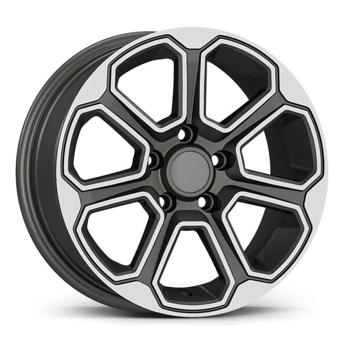 6.5X15" PCD 4X108 AGT Wheels 15285 ET35 63.40 mm Matt Titan Diamond