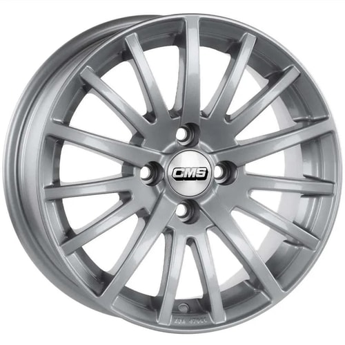 6.5X15" PCD 4X108 CMS 465 ET15 65.10 mm Racing Silver