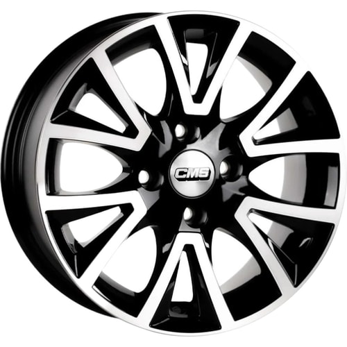 6.5X15" PCD 4X108 CMS 832 ET20 65.1 mm BLACK DIAMOND GLOSS