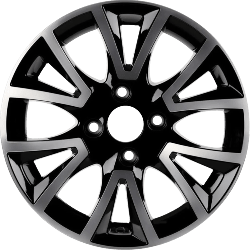 6.5X15" PCD 4X108 CMS 832 ET20 65.1 mm BLACK DIAMOND GLOSS