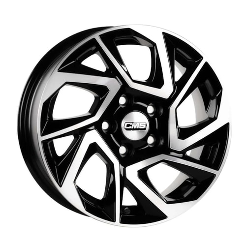 6.5X15" PCD 4X108 CMS CMS 979 BLACK DIAMOND GLOSS ET38 67.2 mm