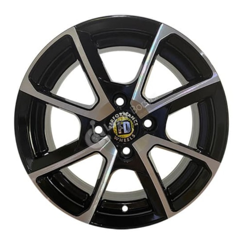 6.5X15" PCD 4X108 FD Wheels 540 BLACK DIAMOND ET25 67.1 mm