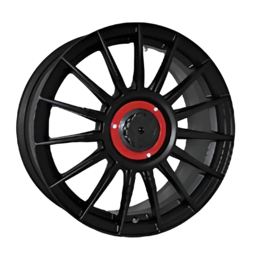 6.5X15" PCD 4X108 RC 386 ET20  65.1 mm BLACK