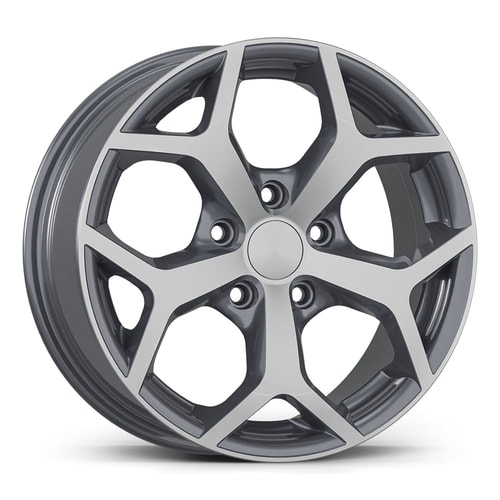 6.5X15" PCD 5X108 AGT Wheels 15019 67.10 mm Gun Metal Diamond