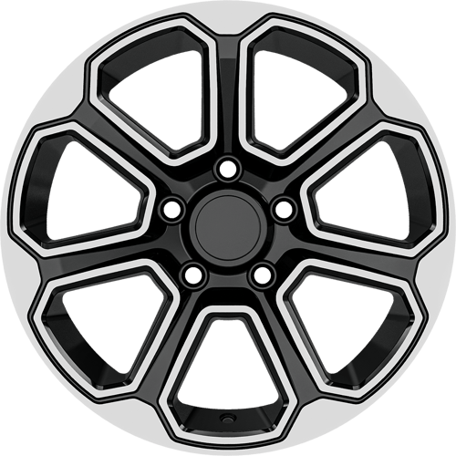 6.5X15" PCD 5X108 AGT Wheels 15285 ET35 63.40 mm Gloss Black Diamond