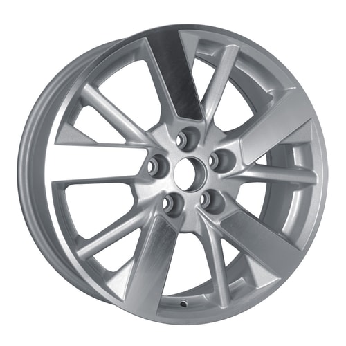 6.5X15" PCD 5X108 RC RC-238/8 SILVER ET35 73.1 mm