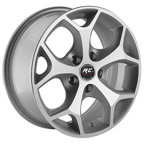 6.5X15" PCD 5x108 Truva Wheels 547 Gun Metal Grey Finish ET35 67.1 mm