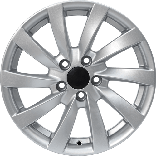 6.5X15" PCD 5X112 AGT Wheels 531  ET35 57.10 mm Full Silver
