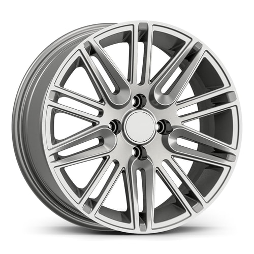 6.5X15" PCD4X108 AGT Wheels 15A01 ET73.1 Full Silver 73.1 mm
