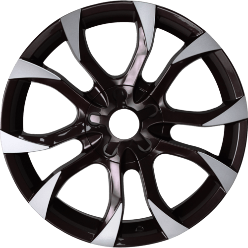 6.5X15" PCD5X108 AGT Wheels 502 ET35 Black Diamond 67.1 mm