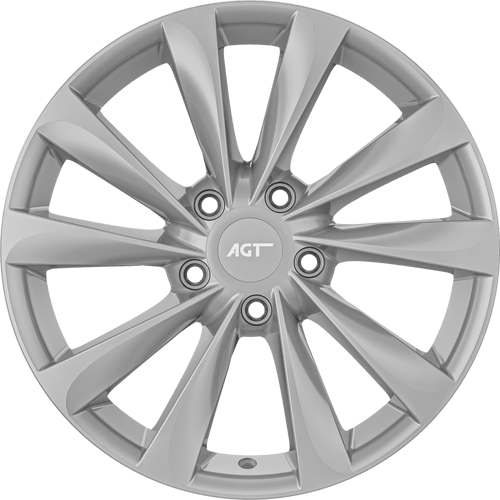 6.5X16" PCD 4X100 AGT Wheels 16031-1 ET35 67.10 mm Full Silver