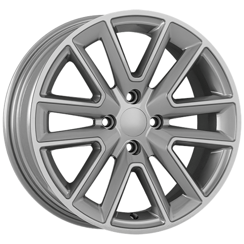 6.5X16" PCD 4X100 AGT Wheels 16274 ET37 67.10 mm Full Silver
