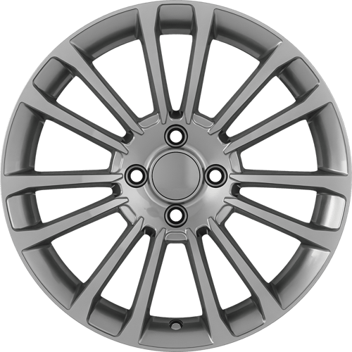 6.5X16" PCD 4X100 AGT Wheels 16279 ET37 73.10 mm Full Silver