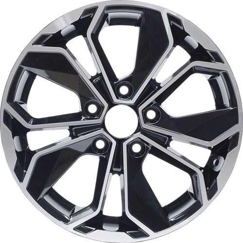 6.5X16" PCD 4X100 FD Wheels 16163 ET35  67.1 mm BLACK DIAMOND