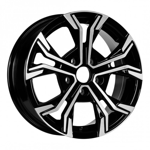 6.5X16" PCD 4X100 Sonic 02S7618 ET40 67.10 mm Deep Black Diamond