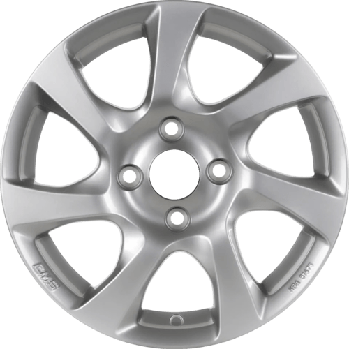 6.5X16" PCD 4X108 CMS CMS-1060-14 ET5 SILVER 63.4 mm