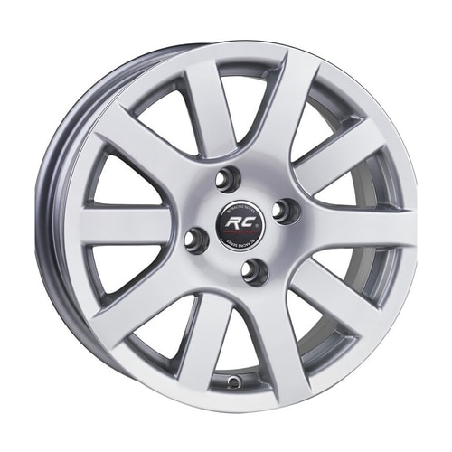 6.5X16" PCD 4X108 RC 271 SILVER ET20 65.1 mm