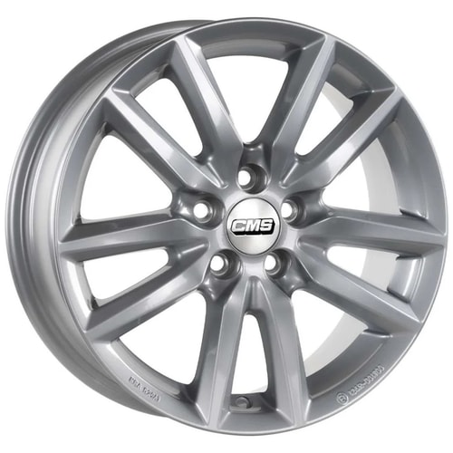 6.5X16" PCD 5X100 CMS 1275 ET47 57.10 mm Racing Silver