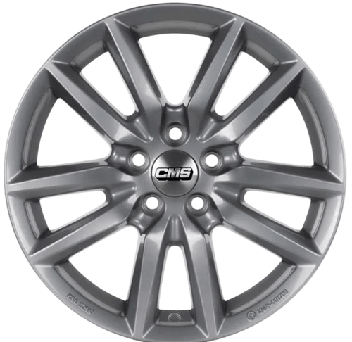 6.5X16" PCD 5X108 CMS 1275 ET45 63.40 mm Racing Silver