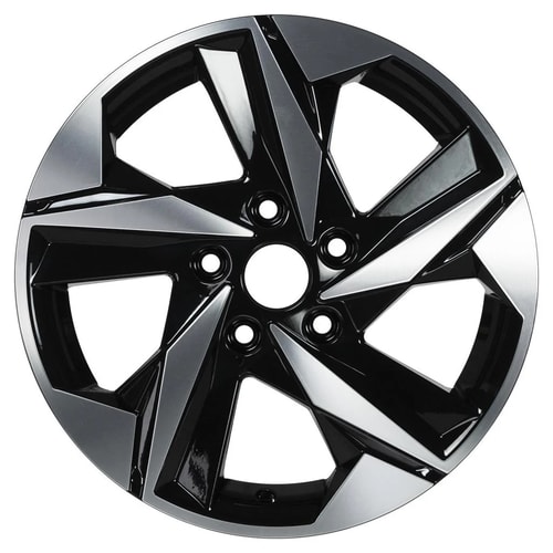 6.5X16" PCD 5X114.3 EMR Wheels EMR-A303-02 ET35 67.1 mm BLACK DIAMOND