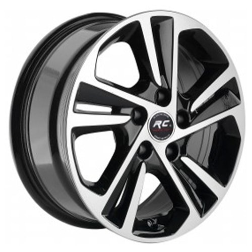6.5X16" PCD 5x114.3 Truva Wheels 108 Black Finish ET40 67.1 mm