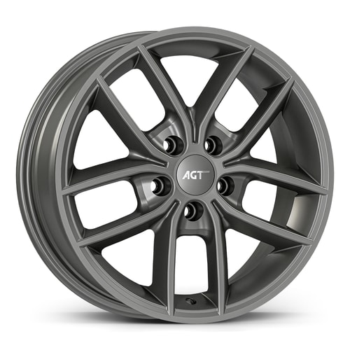 6.5X16" PCD 5X114 AGT Wheels 16255 ET38 Matt Titan 67.10 mm