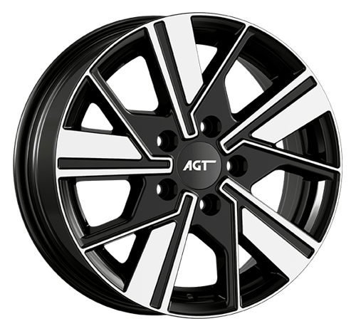6.5X16" PCD 5X118 AGT Wheels 16249 ET38 BD 71.1 mm