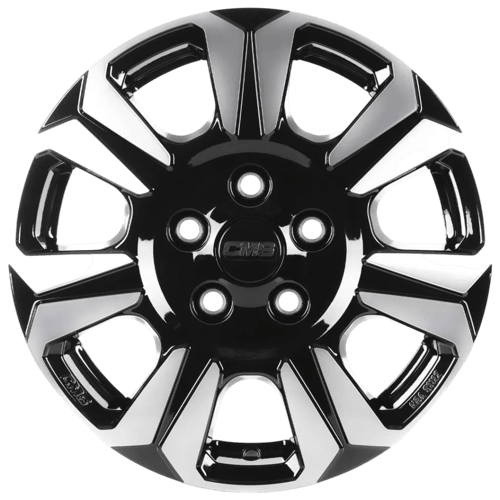 6.5X16" PCD 5X118 CMS 1239 ET60 71.10 mm Diamond Black Gloss