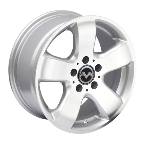 6.5X16" PCD 5X118 Tım TIM-343 SILVER ET45 71.1 mm