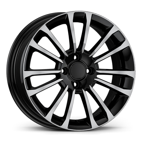 6.5X16" PCD 5X98 AGT Wheels 16279 ET39 58.10 mm Black Diamond