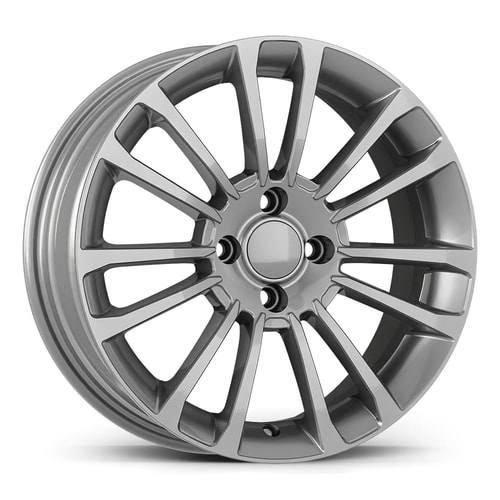 6.5X16" PCD 5X98 AGT Wheels 16279 ET39 58.10 mm Full Silver