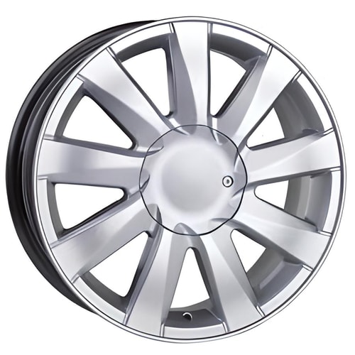6.5X16" PCD 4x100 Truva Wheels 291 Silver ET45 60.1 mm