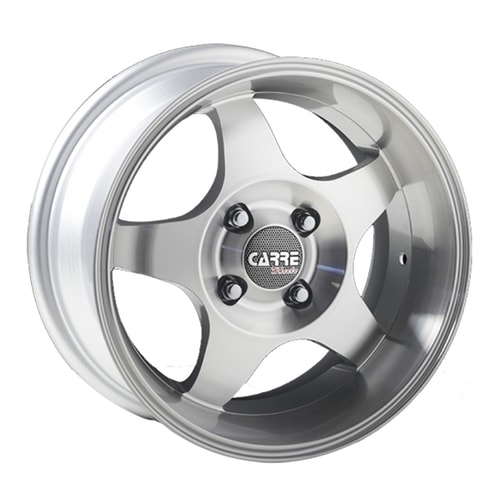 7.0X14" PCD 4X100 Carre  CARRE-429 SILVER ET20 67.1 mm