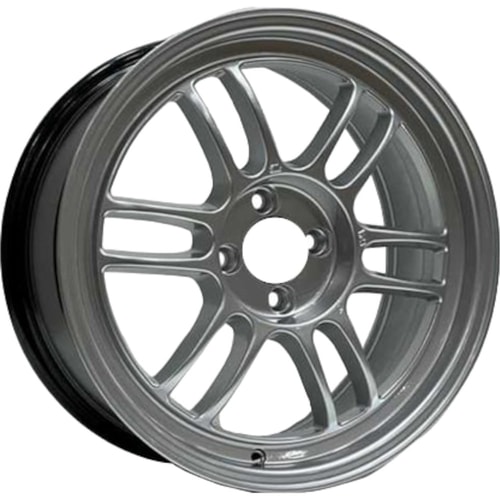 7.0X16" PCD 4X100 Powcan Jant BK-808 SILVER ET35 73.1 mm