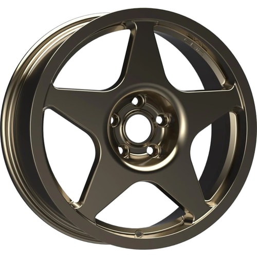7.0X16" PCD 4X108 EMR Wheels EMR-DY1326-15 ET25 65.1 mm Glossy Bronze