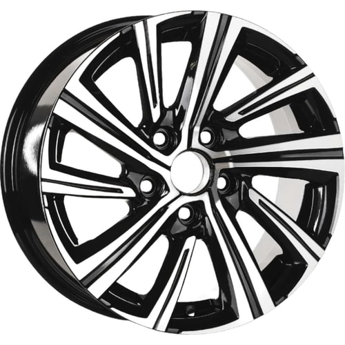 7.0X16" PCD 5X100  Arceo Wheels S1004 ET35  67.1 mm BLACK DIAMOND