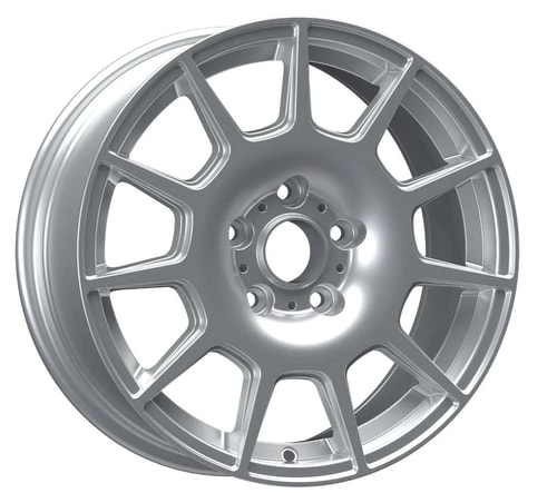 7.0X16" PCD 5X100 EMR Wheels S7693-16 ET42 57.10 mm Silver