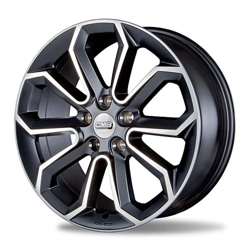 7.0X16" PCD 5X108 CMS 812 MATT BLACK DIAMOND ET45 67.2 mm