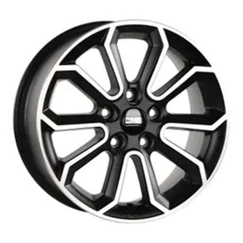 7.0X16" PCD 5X114.3 CMS 812 ET45 67.2 mm BLACK DIAMOND MATT