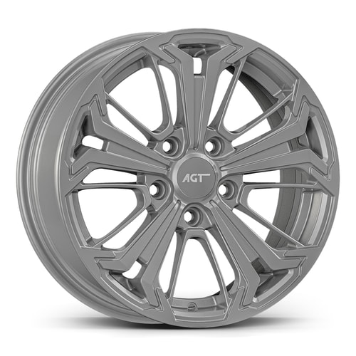 7.0X16" PCD 5x114 AGT Wheels 16267 ET40 67.10 mm Full Silver