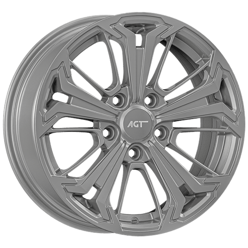 7.0X16" PCD 5x114 AGT Wheels 16267 ET40 67.10 mm Full Silver