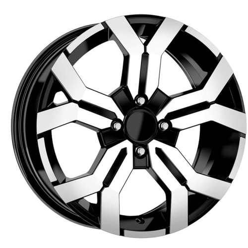 7.0X16" PCD 5X114 Kormetal 1266 ET40  66.1 mm BLACK DIAMOND