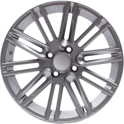 7.0X16" PCD4X100 AGT Wheels 16A01 ET35 Titan 67.1 mm