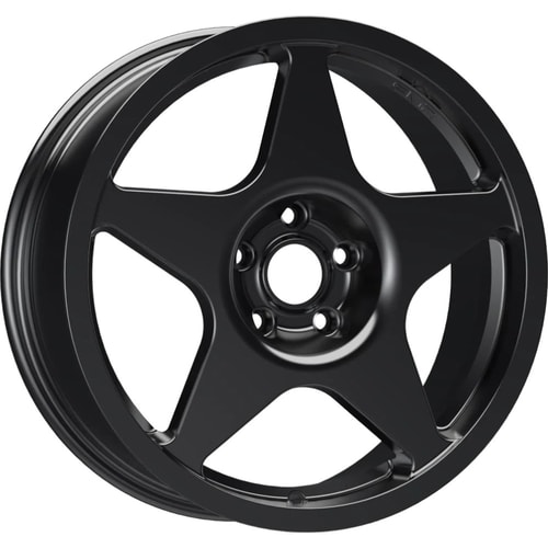7.0X17" PCD 4X100 EMR Wheels EMR-DY1327-13 ET35 73.1 mm Hyper Black